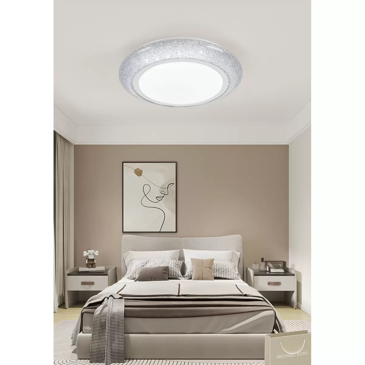 LED-Deckenleuchte Ana weiss