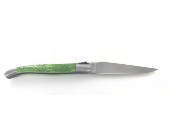 Laguiole 12 cm Juma Vert Couteau de poche par Laguiole en Aubrac
