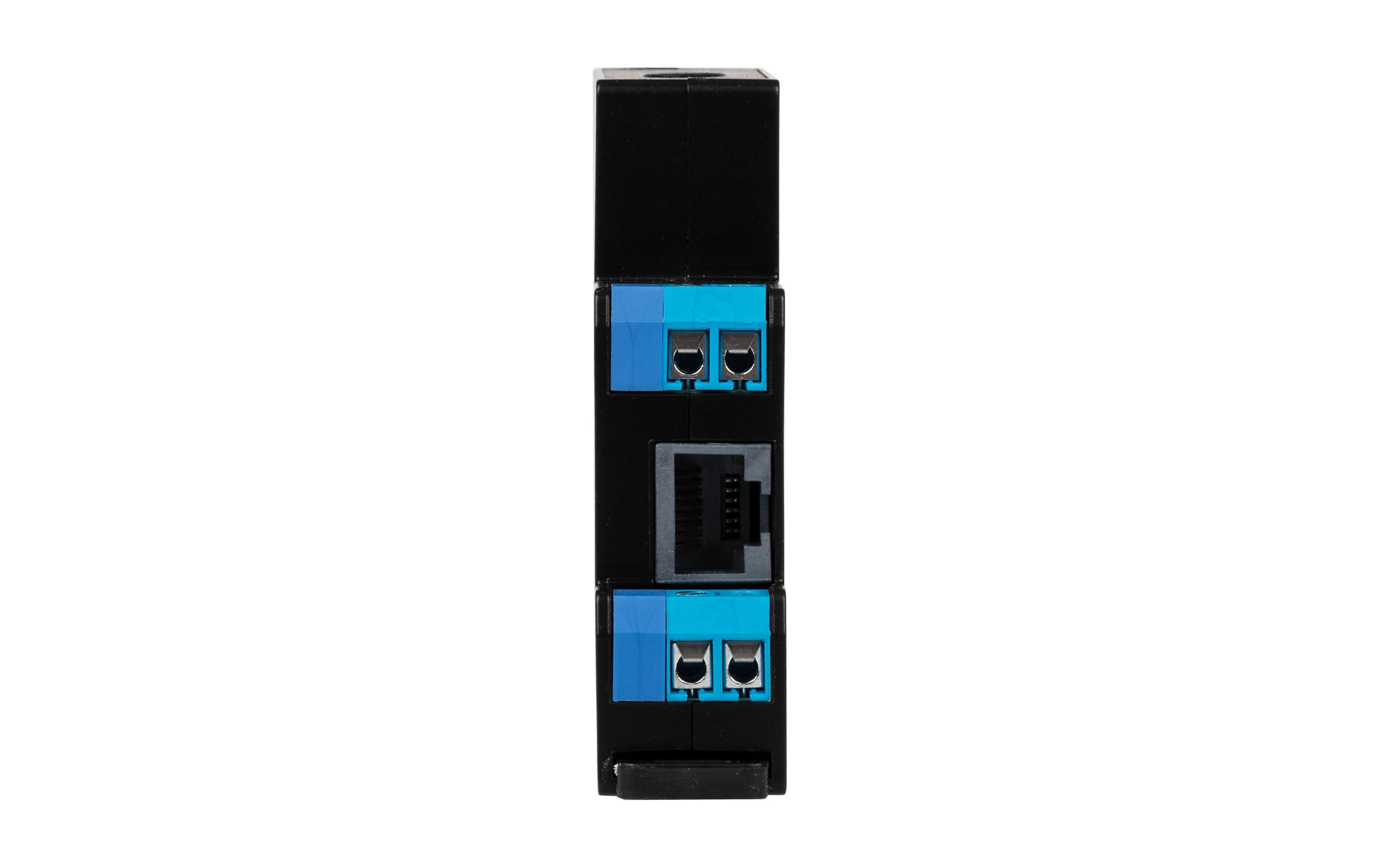 WLAN-Schaltaktor Shelly Pro 2PM mit LeistungsmessungDIN-Rail-WiFi-Switch mit Leistungsmessung, IP-Relais mit Shelly Pro AddOn Schnittstelle