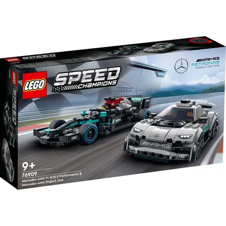 LEGO® Speed Champions 76909 Mercedes-AMG F1 W12 E Performance & Mercedes-AMG Project One