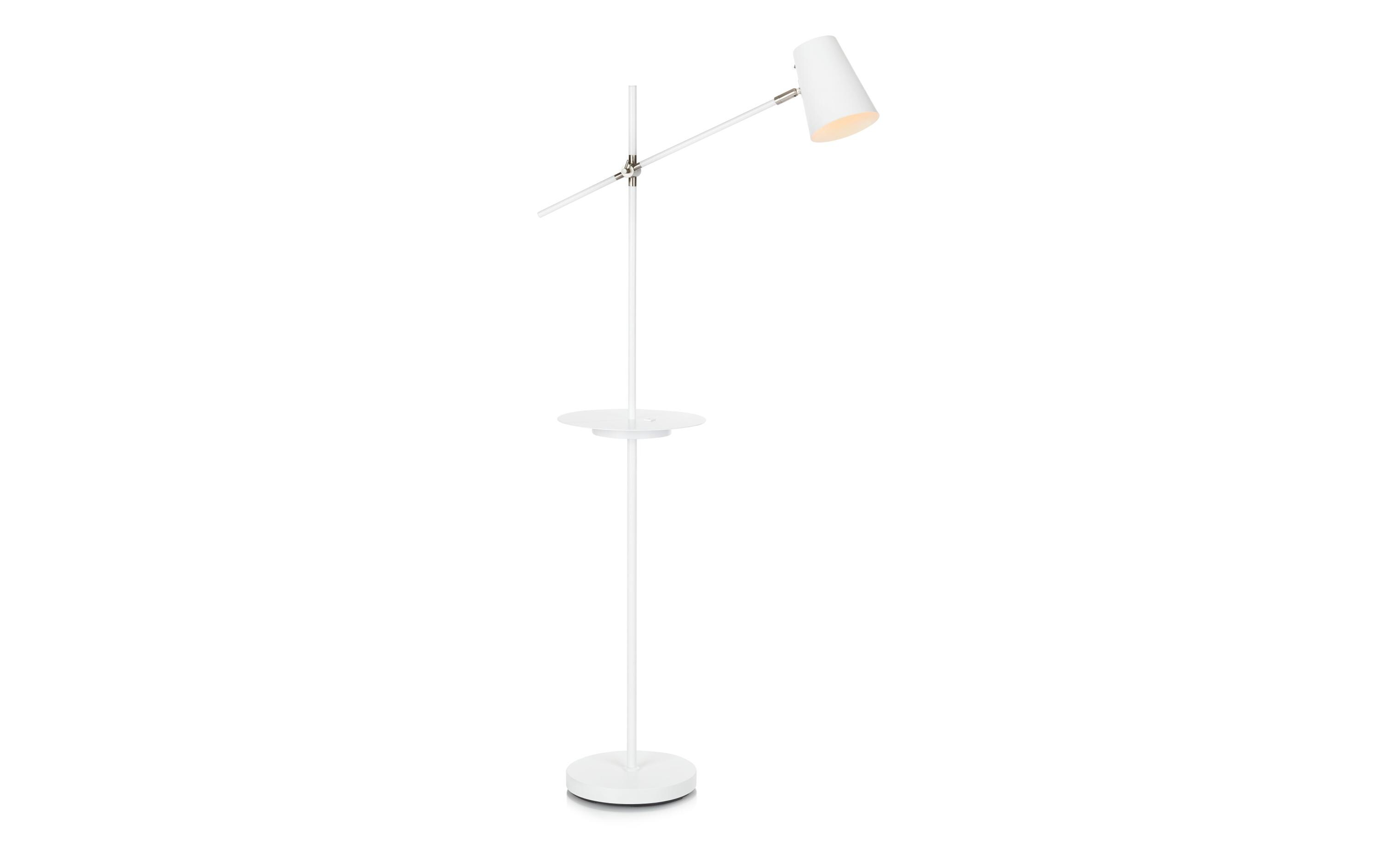 Stehleuchte LINEAR 1L Weiss<br>Leseleuchte, Weiss
