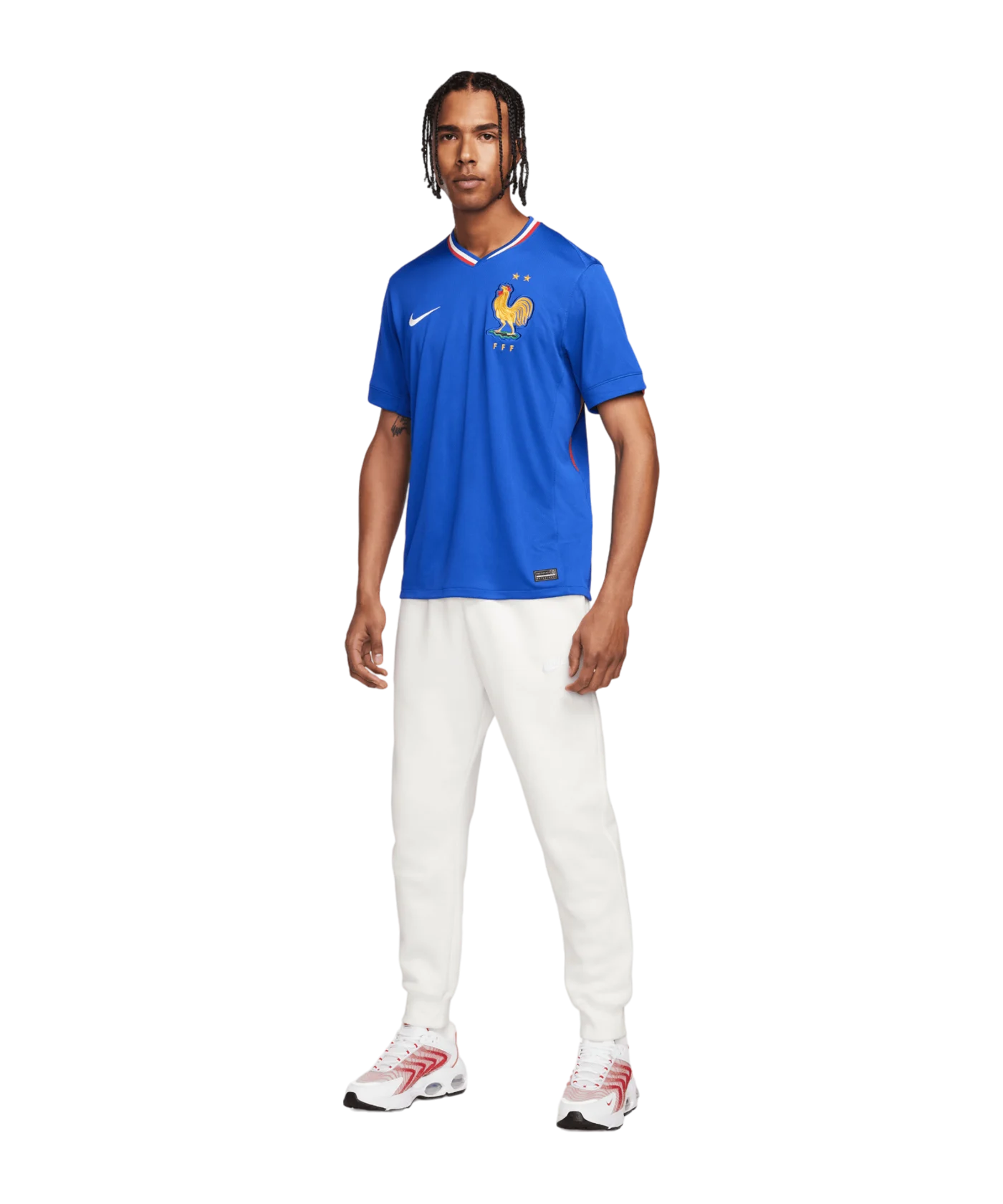 Nike Frankreich Trikot Home EM 2024 Blau F452