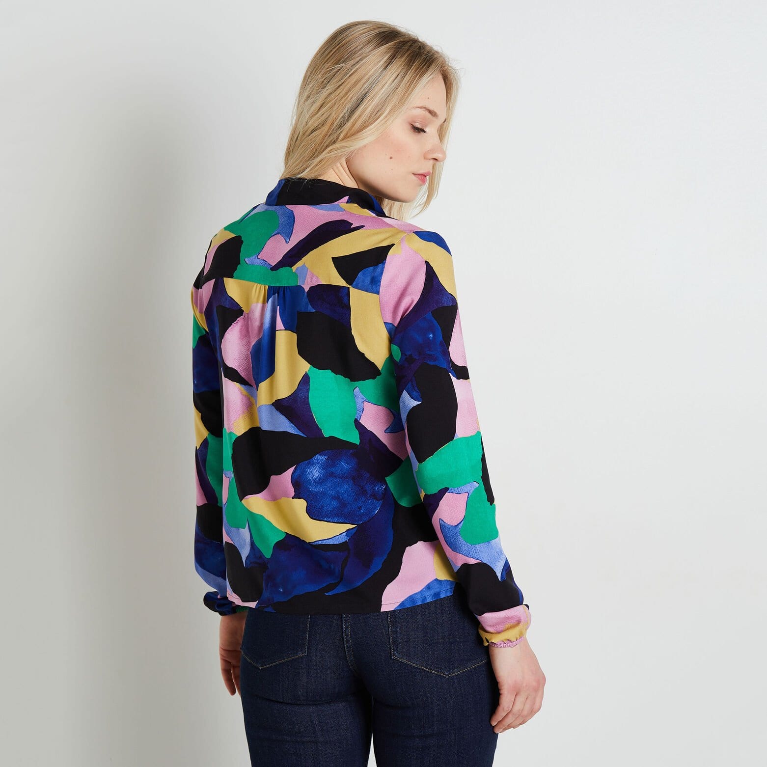 Blouse imprimée femme