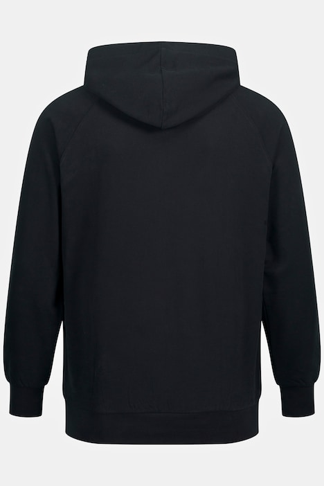 Hoodie, Kapuzensweater, mit integriertem Stehkragen