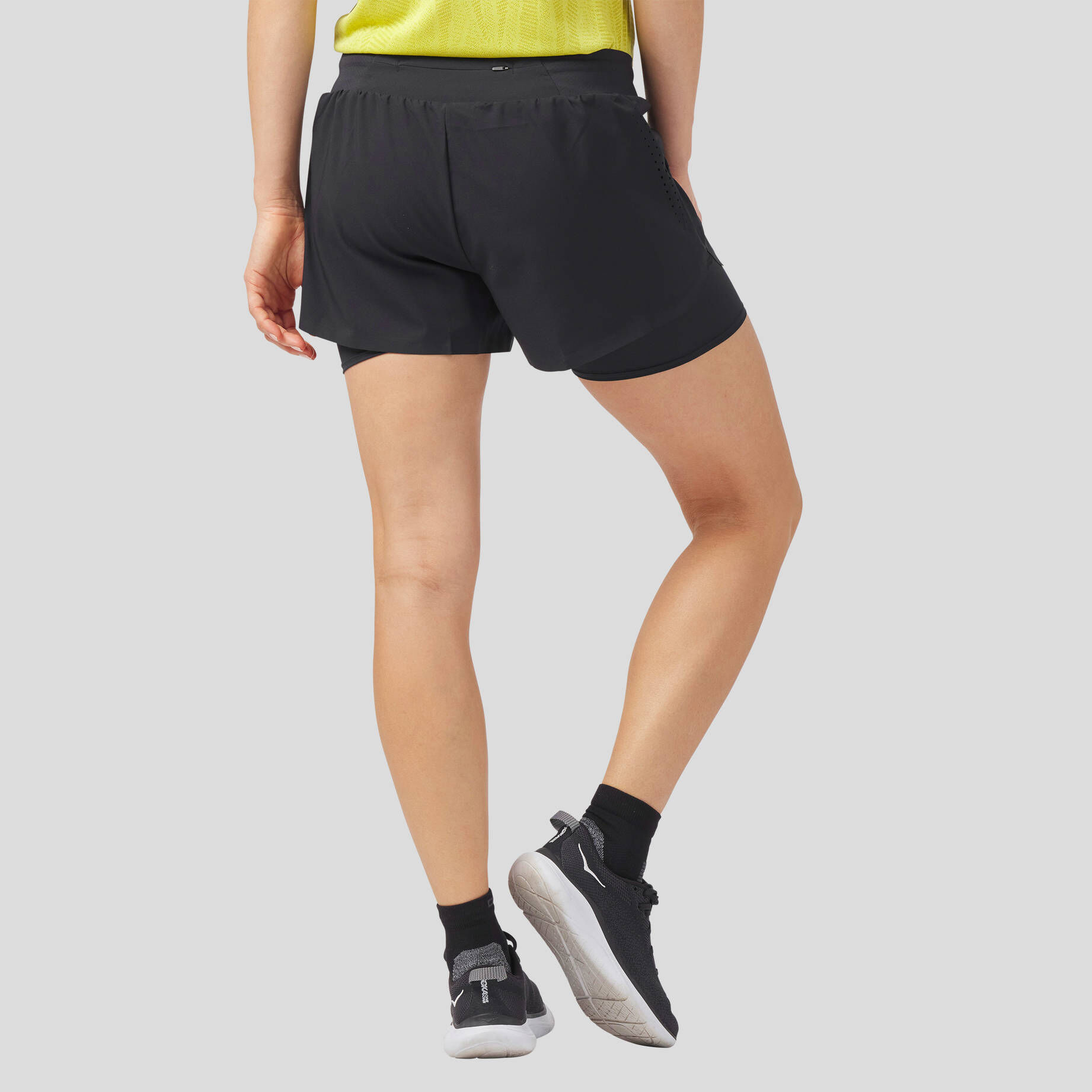 Odlo| Damen Laufshorts ZEROWEIGHT 3 2IN1