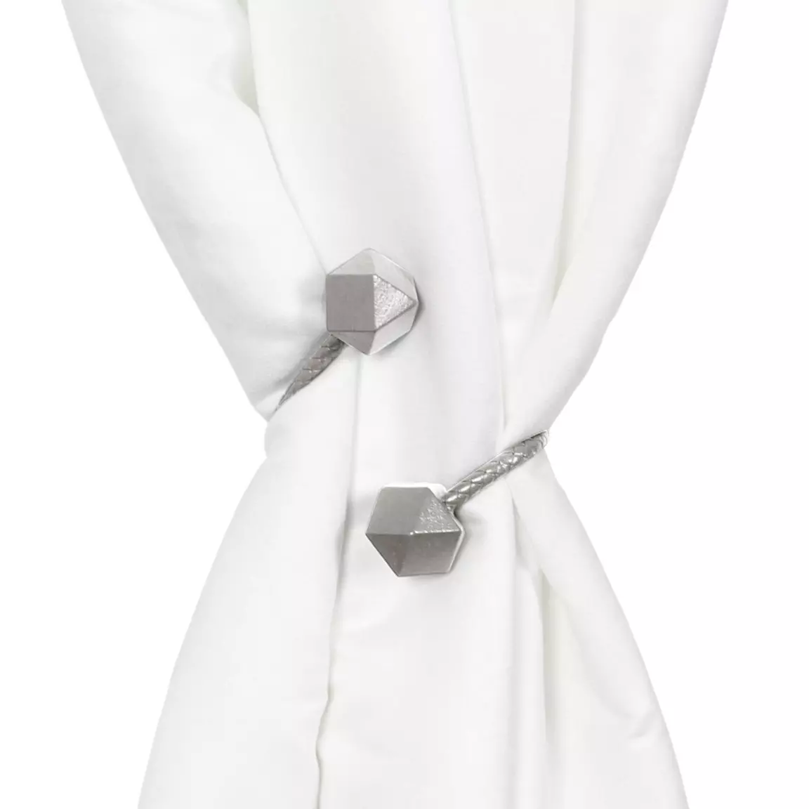 Embrasse rideau Twist Argent