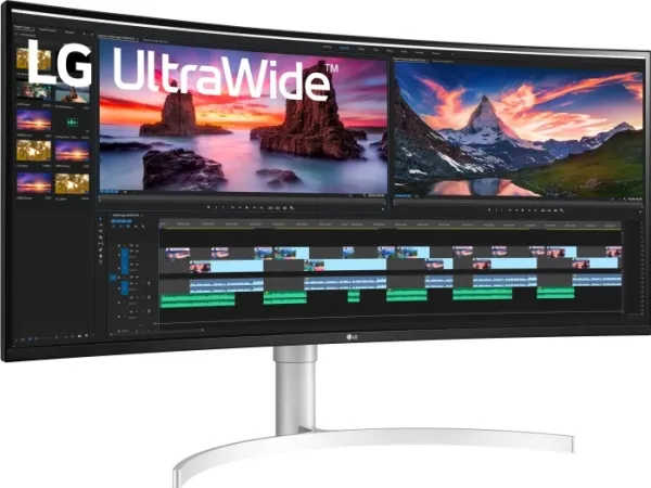 [OUTLET] - LG 38WN95C-W - LED-skærm - kurvet - 38