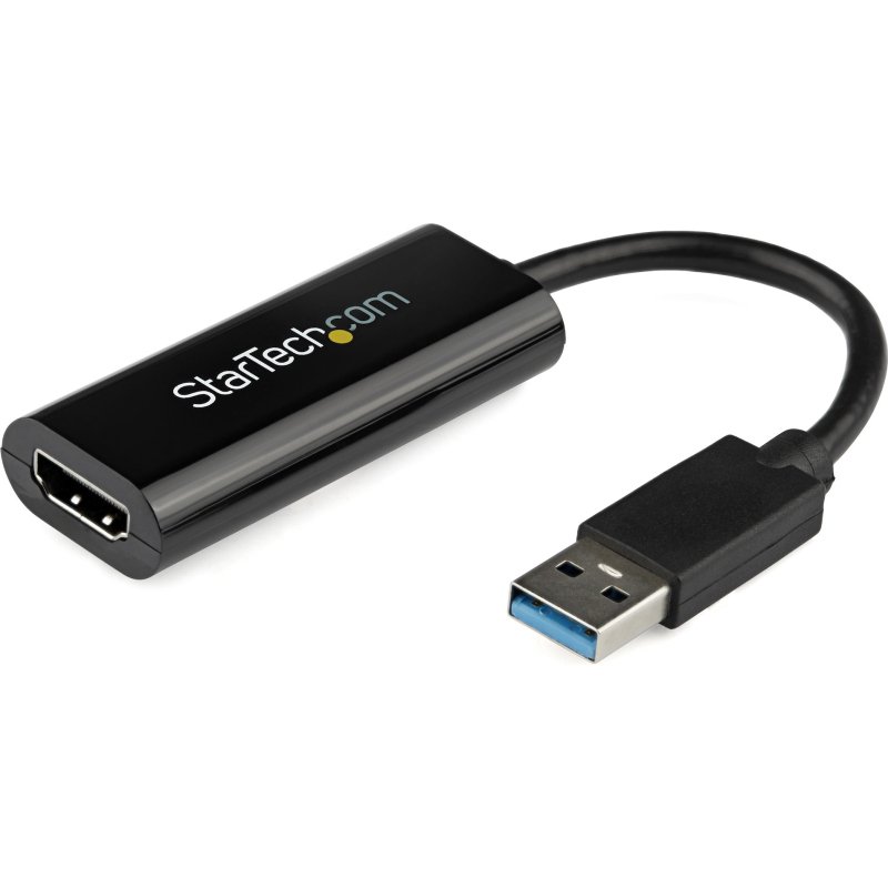 StarTech.com Adaptateur USB 3.0 vers HDMI, Convertisseur de Moniteur USB vers HDMI pour Windows, 1080P (pas de support pour macOS/ChromeOS/Linux) - TAA