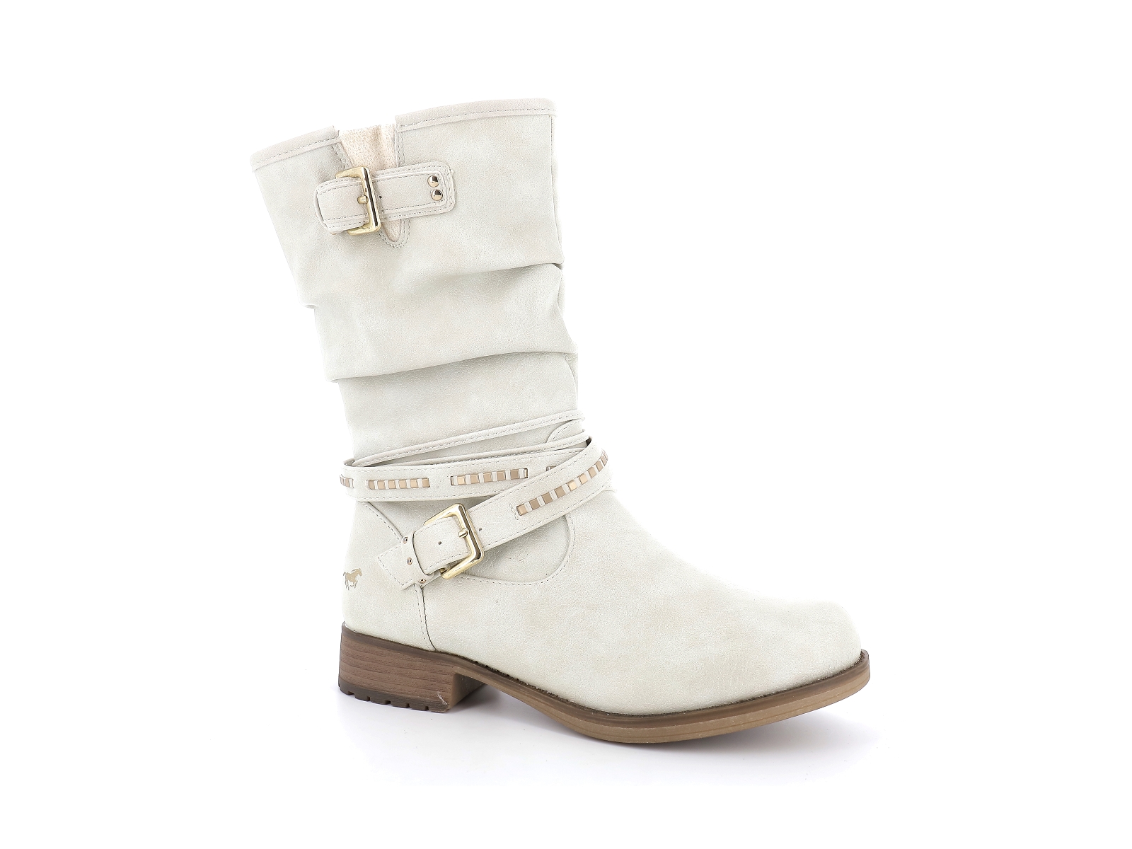 Mustang-1139 624 Synthétique Blanc