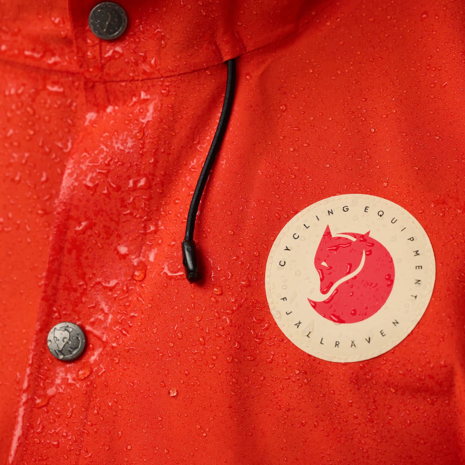 Fjällräven Hoja Rain Fox Poncho Flame Orange