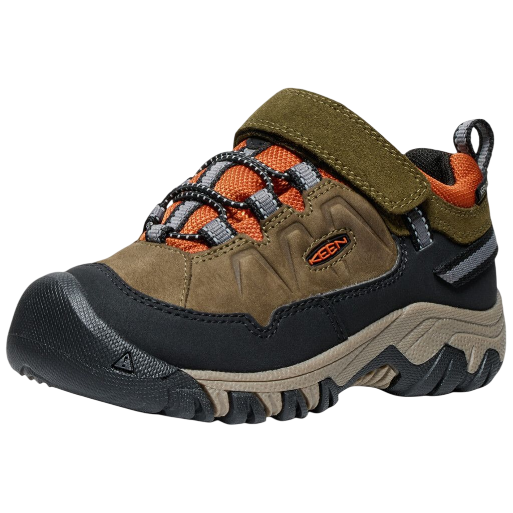 Wanderschuhe C Targhee IV Low WP dark olive/gold flame