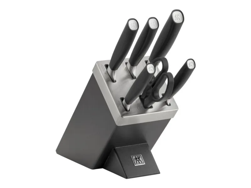 ZWILLING 33780-500-0, Knivsæt, Rustfrit stål, Plast, Grå, Sort, 2,87 kg