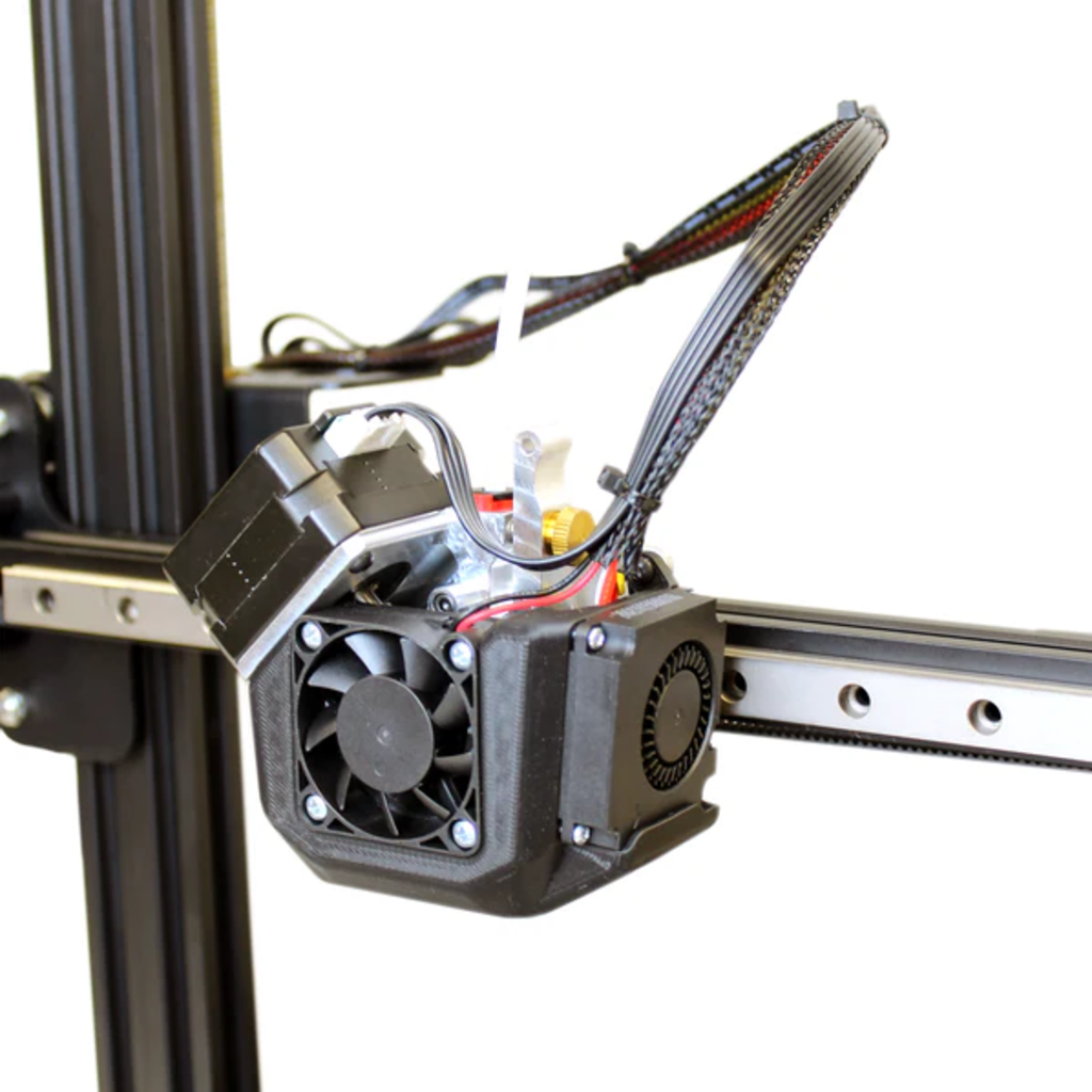 Micro-Swiss  NG Direct Drive Extruder für Creality CR-10 und Ender 3-Serie (Linear Rail Edition)    Kompakter Direct Drive Extruder mit sehr kurzem Filamentpfad
