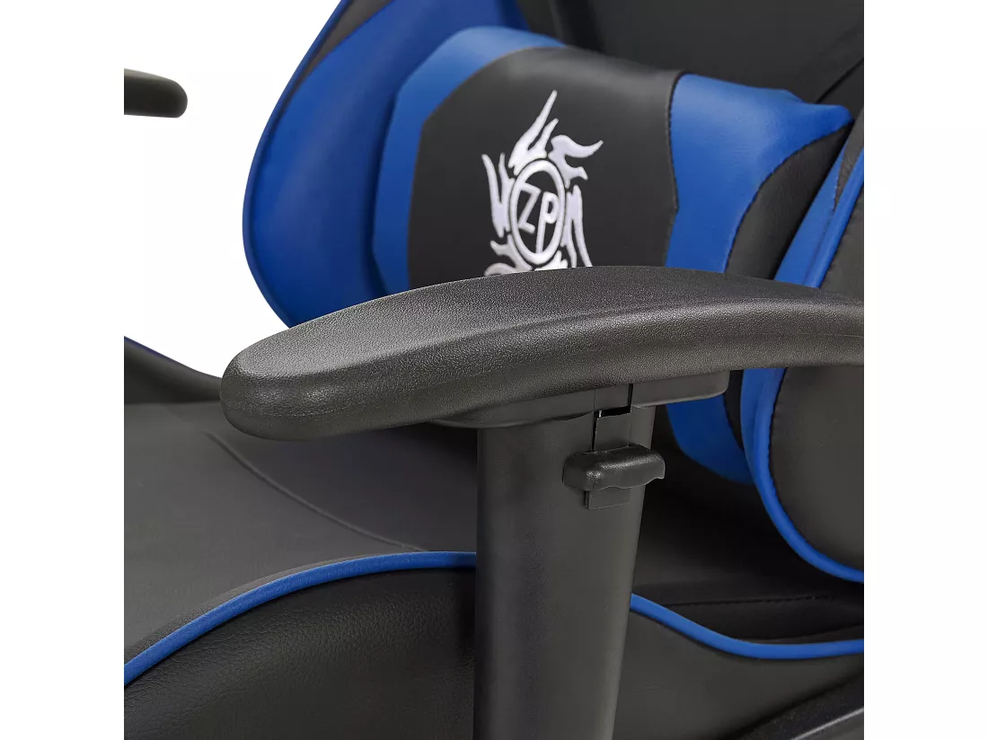 Siège de gaming VICTORY Cuir PU Bleu