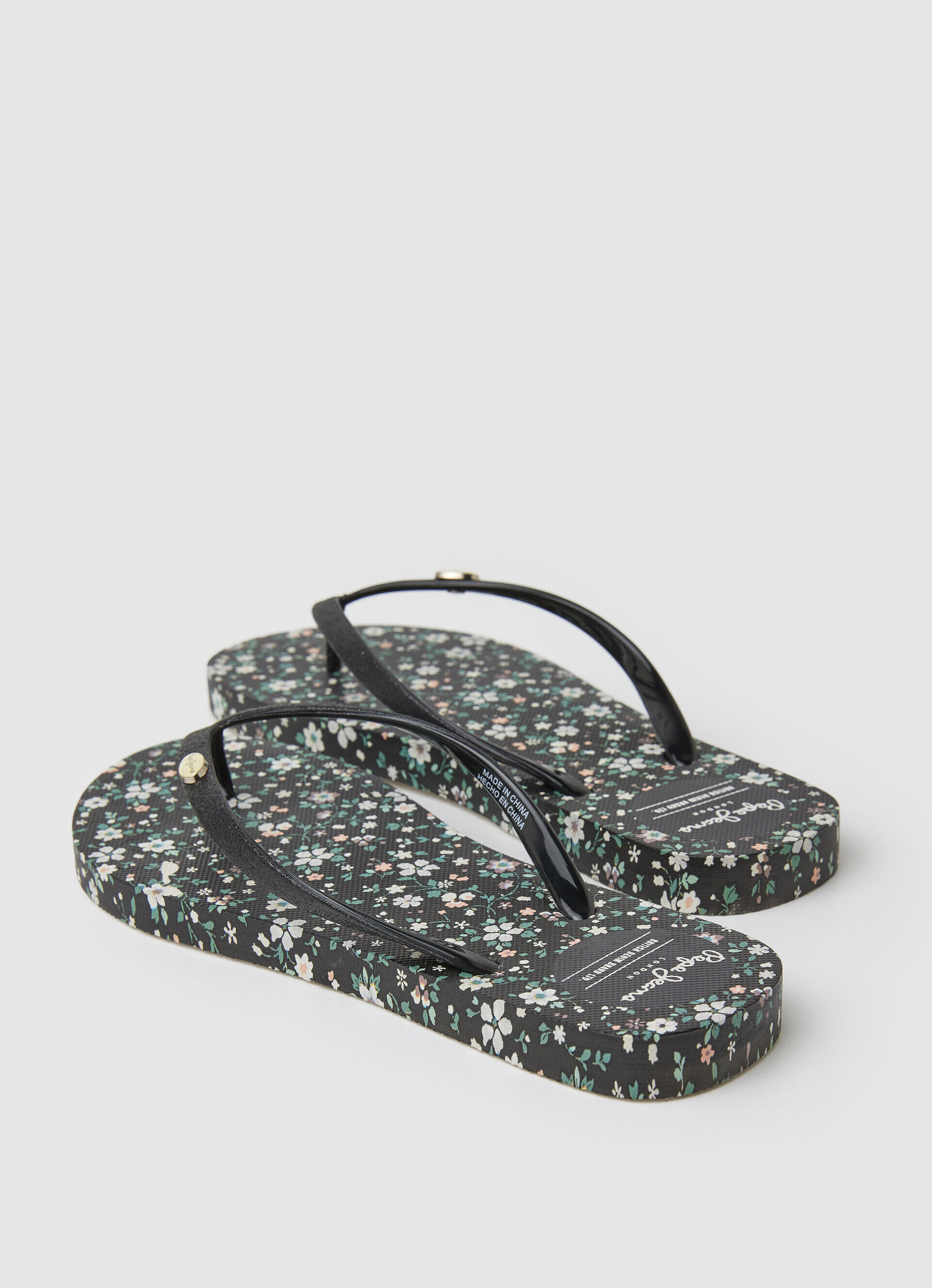 Chinelo de dedo RAKE GARDEN NIGHT BEACH - preto