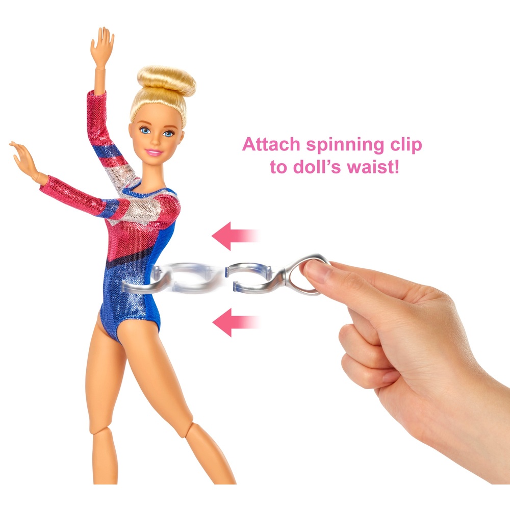 Barbie-Gymnastikpuppe und Spielset
