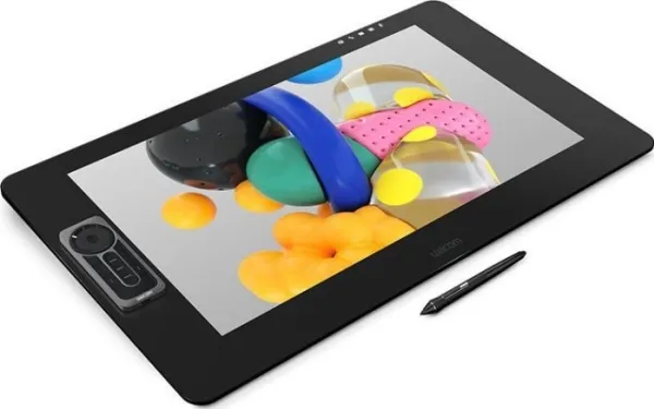 Wacom Cintiq Pro 24 - DTK-2420 - Digitizer m/ LCD-skærm - 52.2 x 29.4 cm - elektromagnetisk - 17 knapper - kabling - HDMI, DisplayPort, USB-C