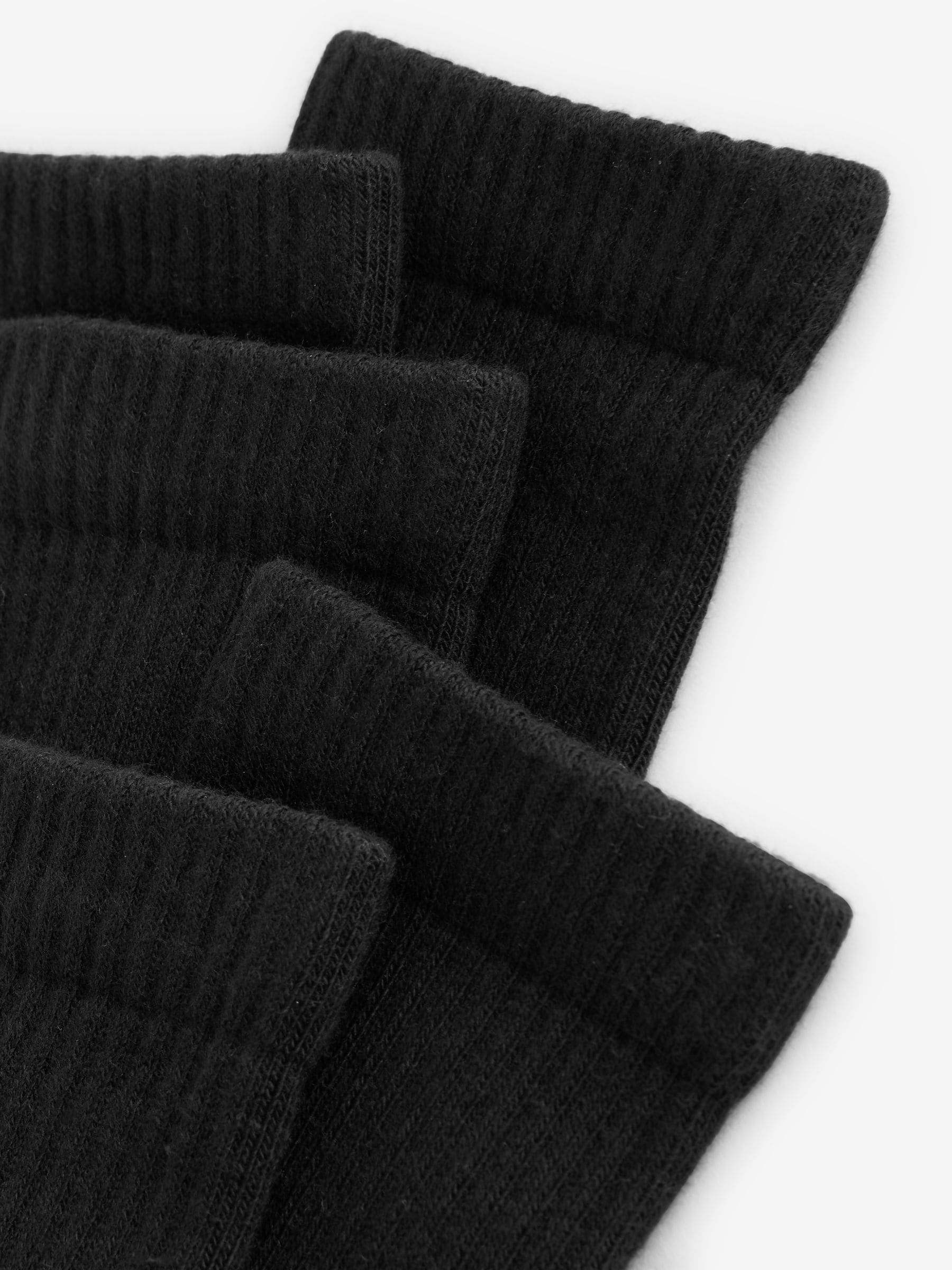 Zwart - Clarks Sporty School Socks 5 Pack