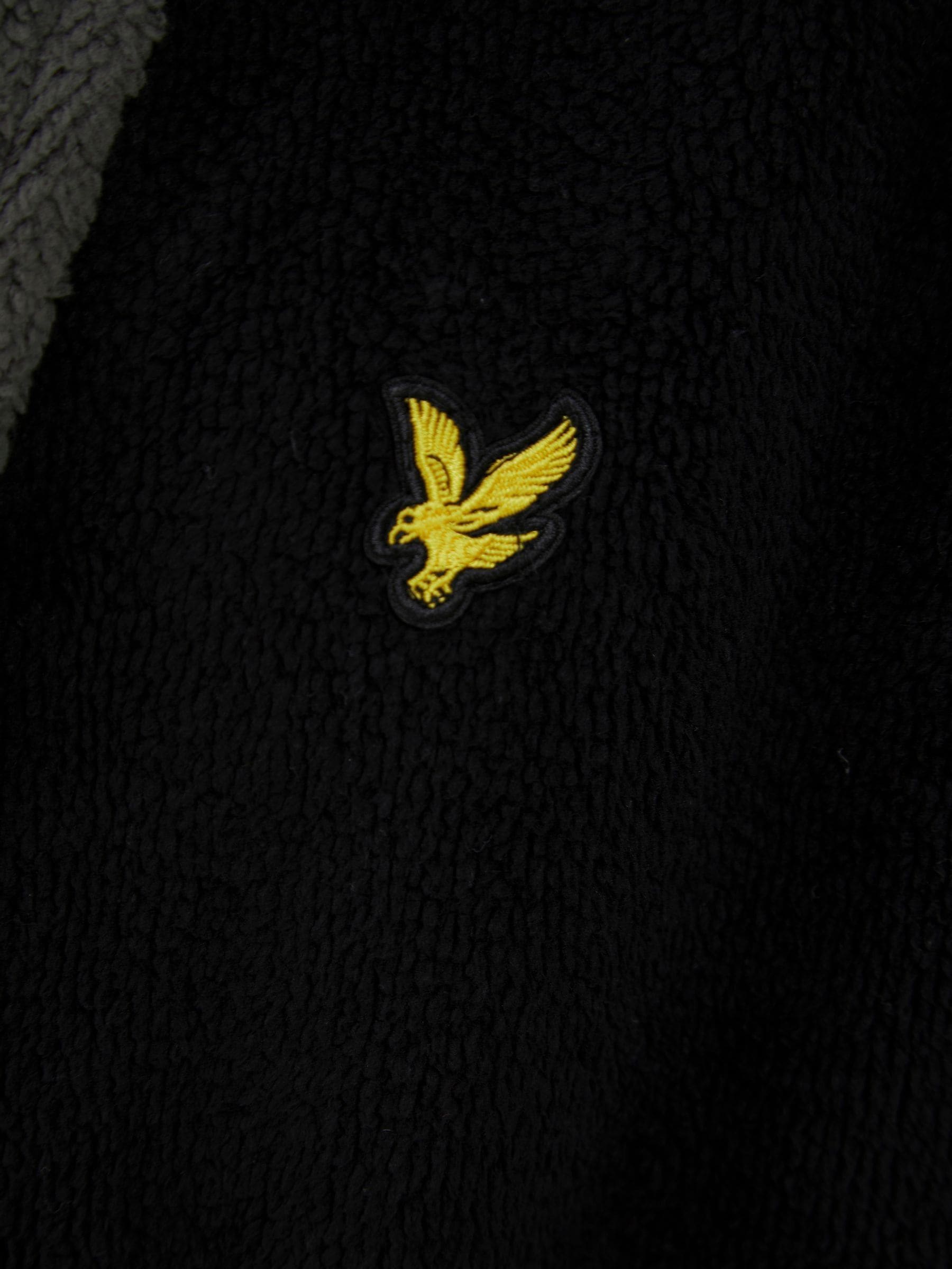 Zwart chroom - Lyle & Scott Adrian badjas