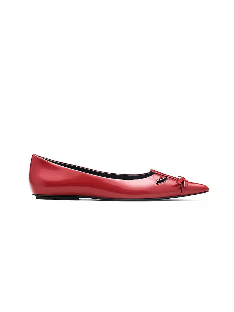 MARC JACOBS Ballerina THE CAT  dunkelrot