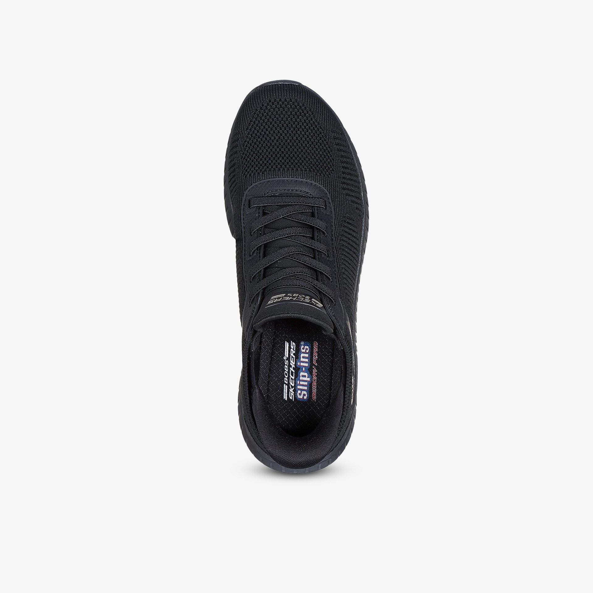 SKECHERS Slip Ins Bobs Sport Squad Damen Slip On schwarz
