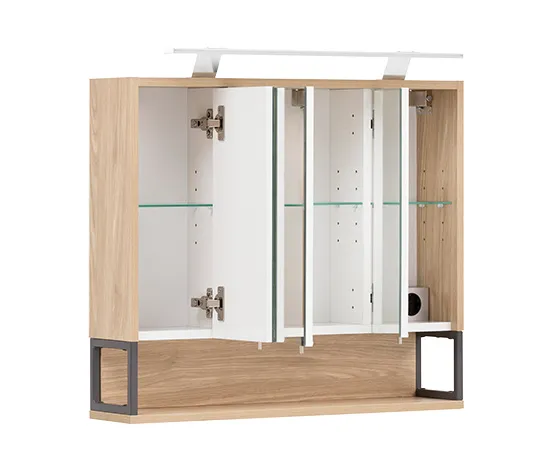 Spiegelschrank »Dumone« SPS 700D, Eiche