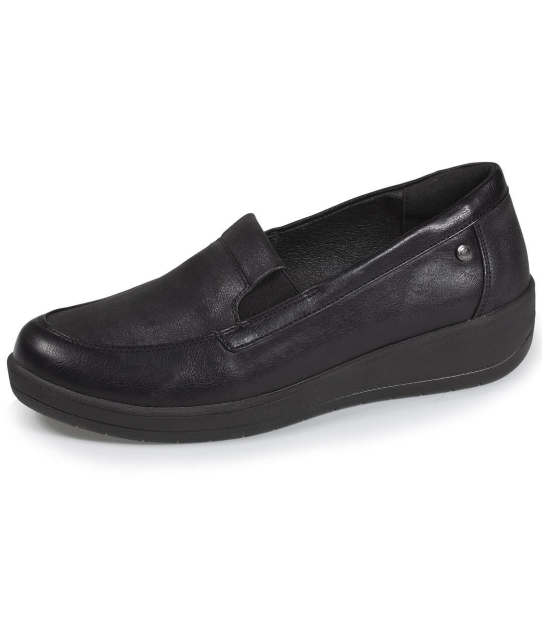 Isotoner Mocassins femme confort avec élastique