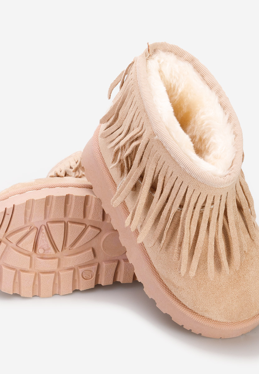 Bottes pour filles beige Yasmine B