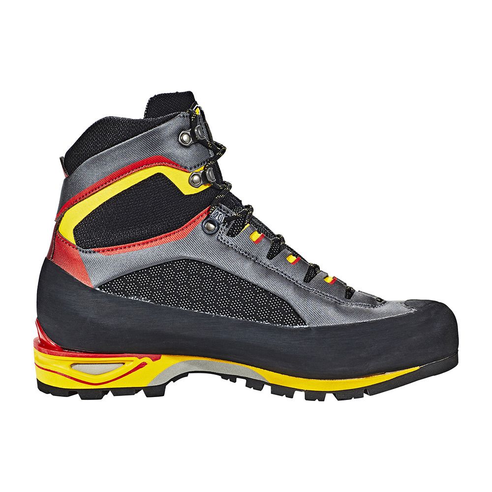 La Sportiva TRANGO TOWER GTX - Chaussures d'alpinisme Homme black/yellow