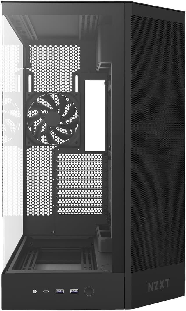NZXT H9 Flow 2025 PC-kabinet (sort)