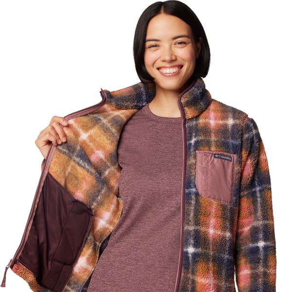 Veste polaire COLUMBIA WEST BEND PRINT FULL ZIP II W FIG OMBLUR