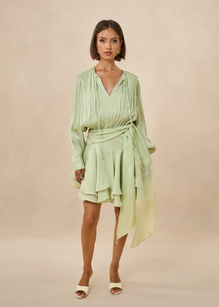 Vero Jurk salie groen