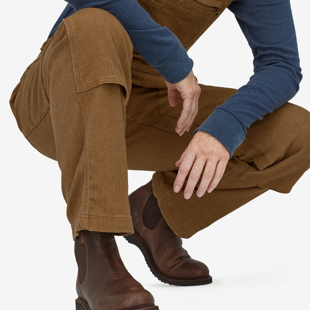 Iron Forge Damen-Latzhose aus Hanf-Canvas – Normalgröße