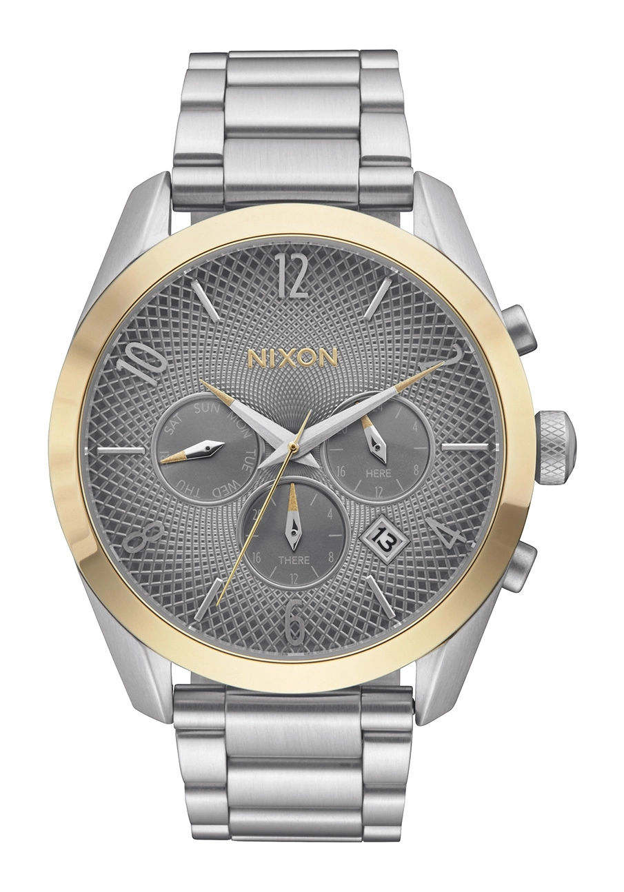Nixon The Bullet Chrono Silver / Gold / Gray A3662477