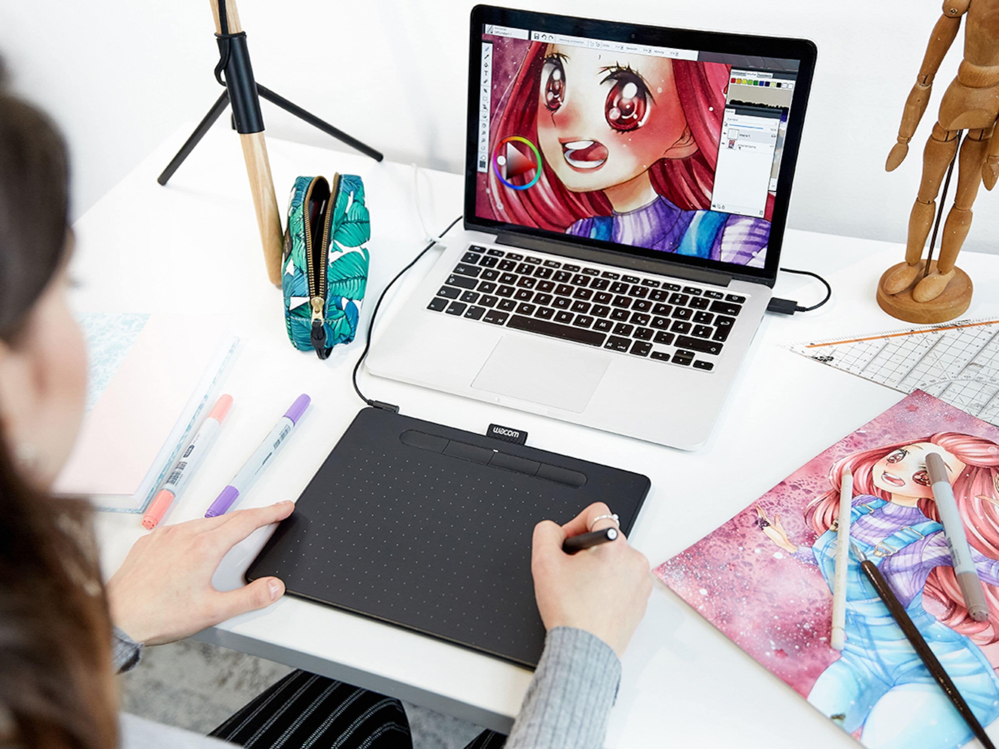 Wacom Intuos M Bluetooth-tegnebrett 216x135 mm