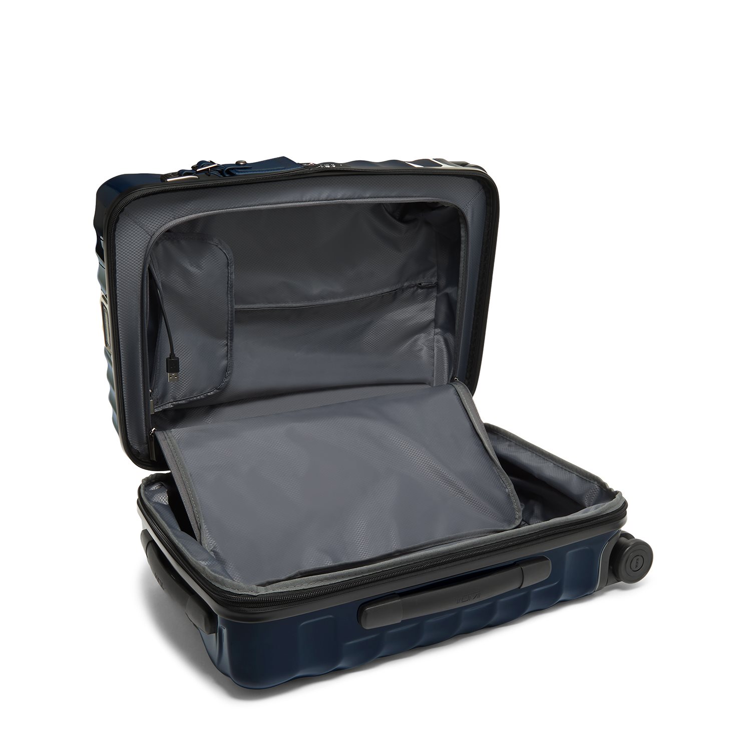 Tumi 19 Degree International Expandable 4 Wheel Trolley navy