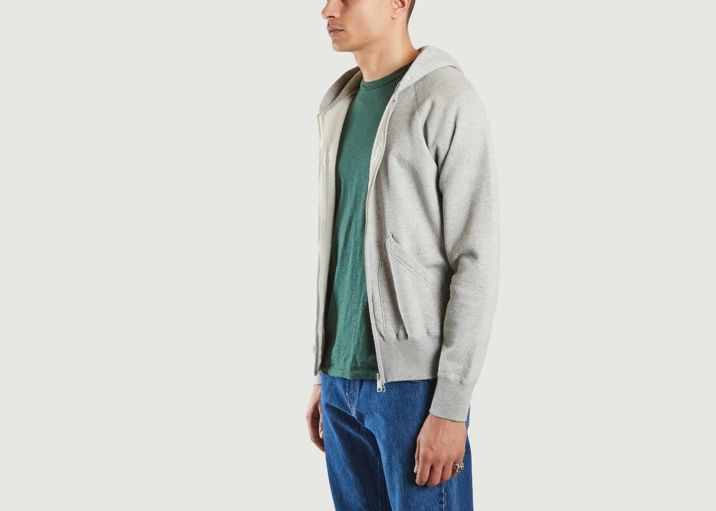 Hoodie Sheen zip Velva Sheen