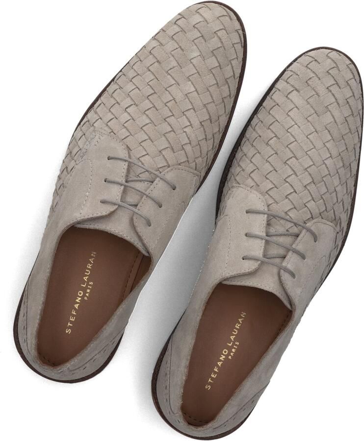 STEFANO LAURAN Nette Schoenen Heren Msh0010098. Maat: 43 5 Materiaal: Suède Kleur: Grijs