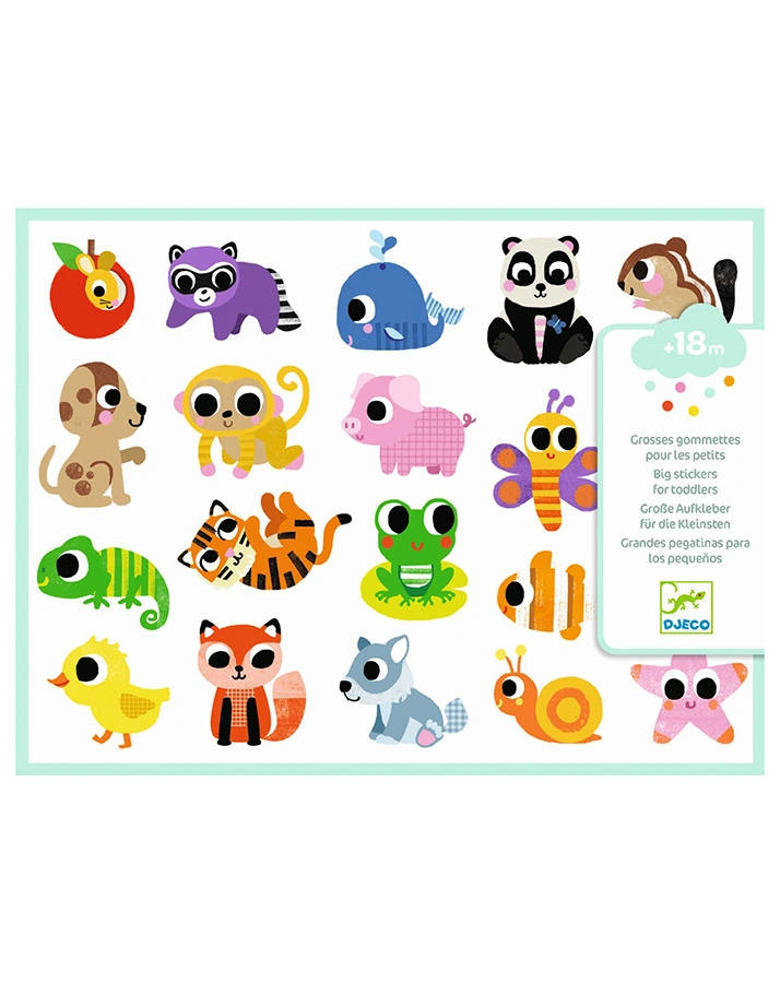 Sticker TIERBABYS 100-teilig