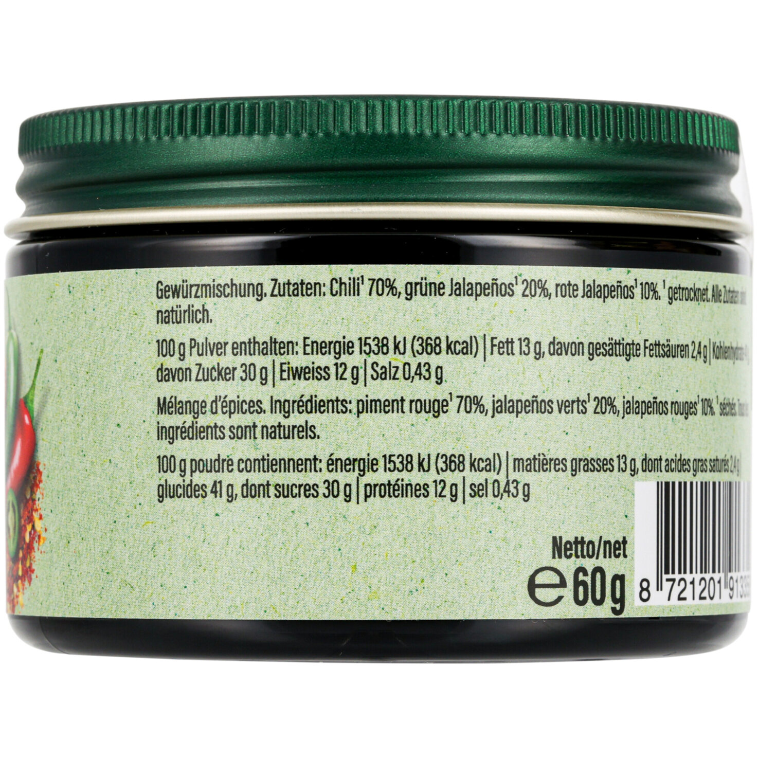 Oswald Naturschätze Würzmischung Chili-Mix