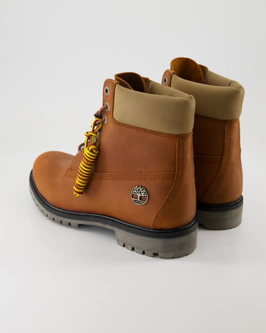 Timberland 6 in Lace Waterproof Schnürstiefel in Braun