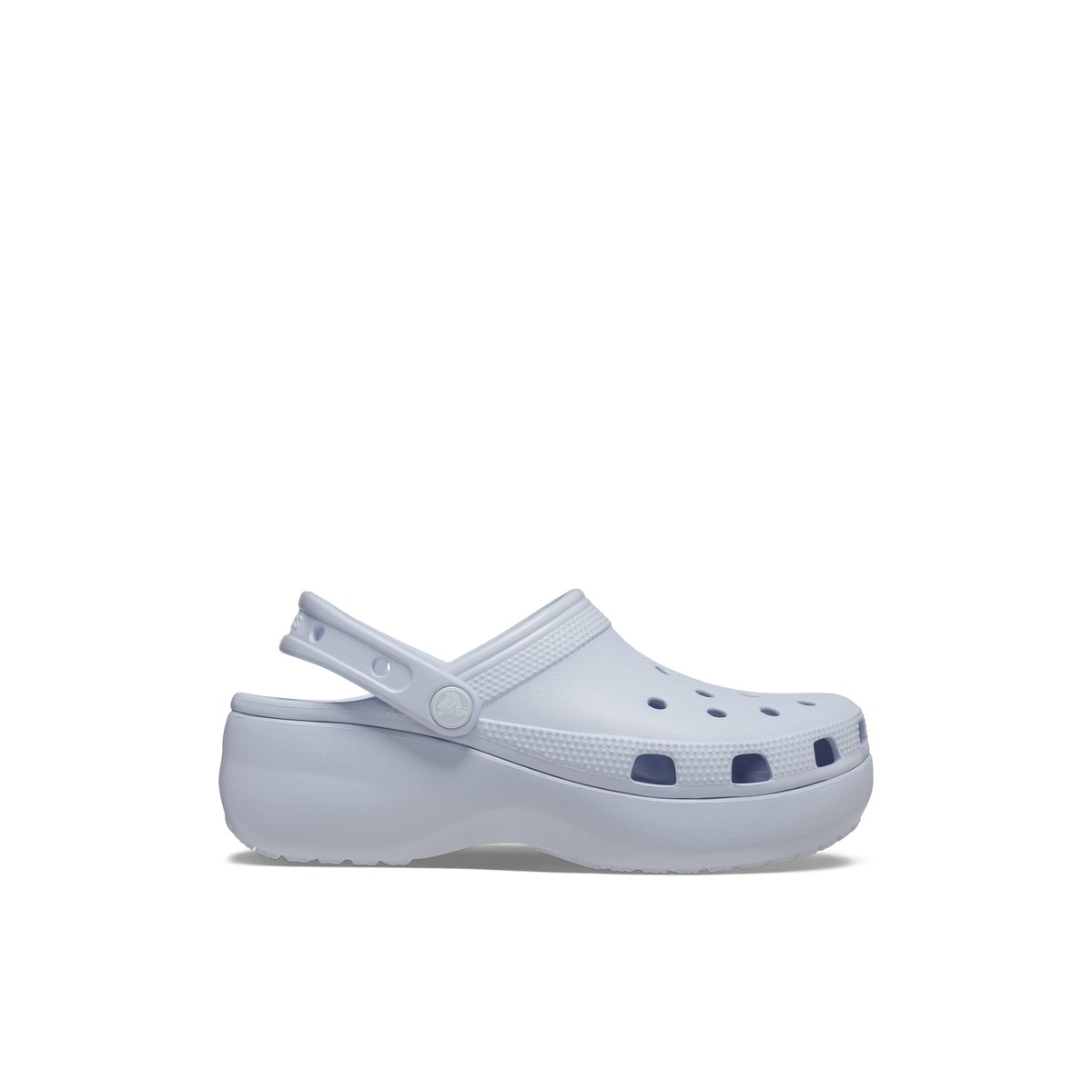 CROCS-Classic_clog-Sabot d'eau - Talon plat - Bleu Clair