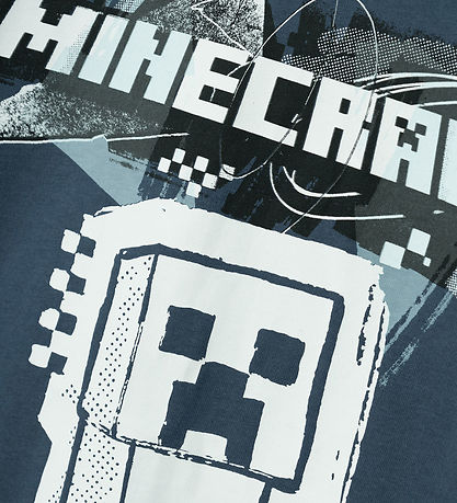 Name It T-Shirt - Noos - NkmJin Minecraft - Dark Denim
