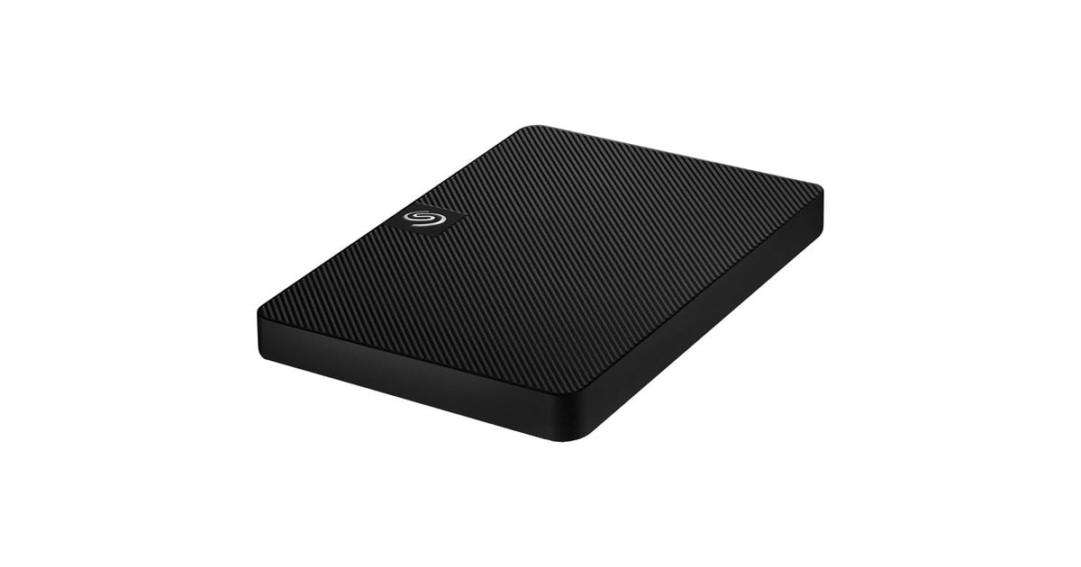 SeagateExpansion Portable 2 TB externe harde schijf  (Zwart, STKM2000400, Micro-USB-B 3.2 (5 Gbit/s))