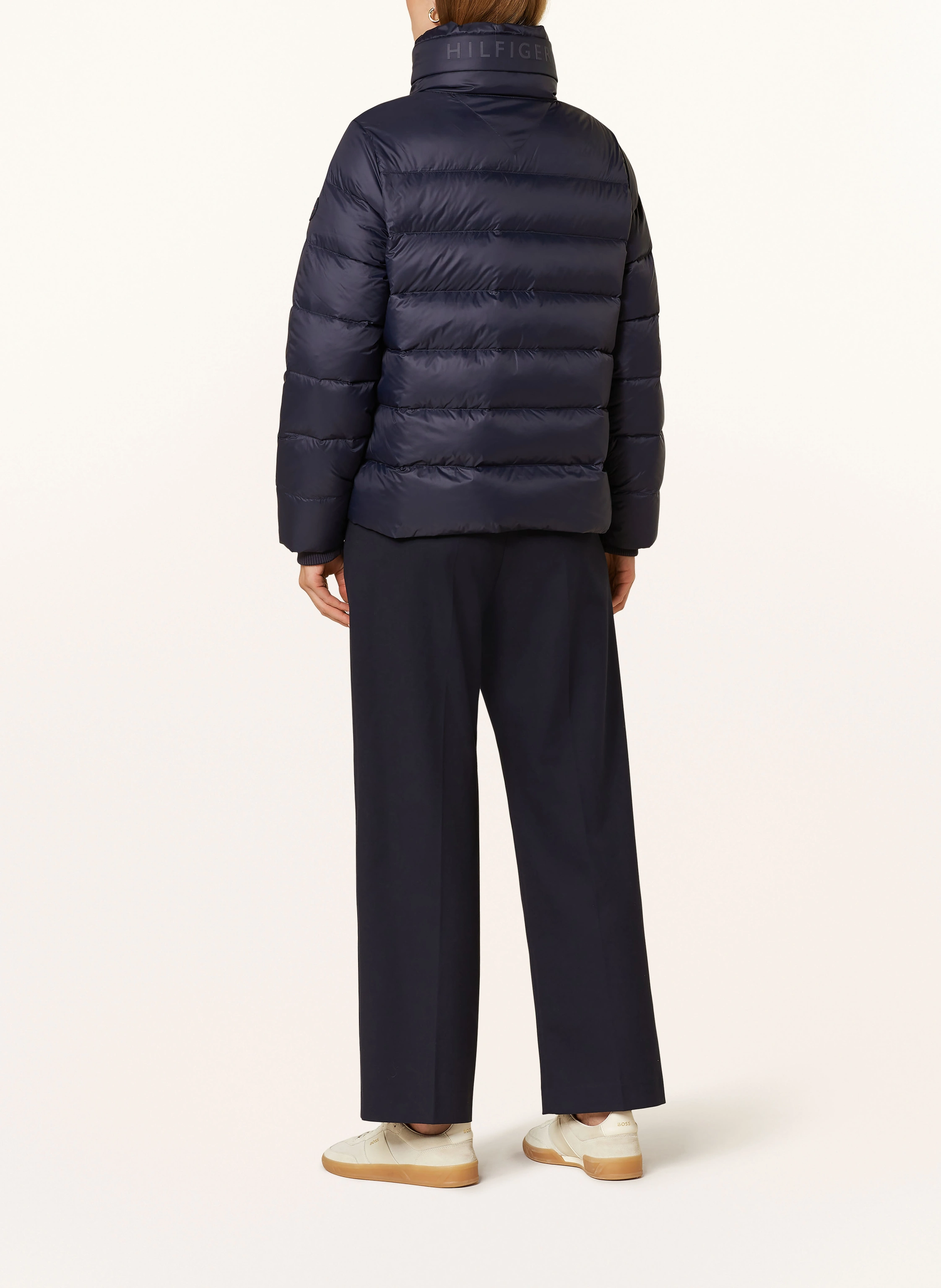 TOMMY HILFIGER Daunenjacke mit abnehmbarer Kapuze