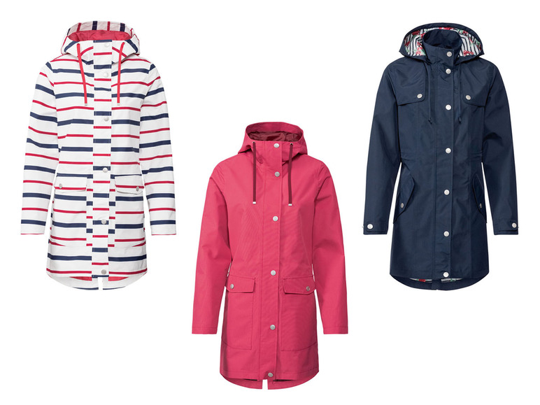 Dames trenchcoat, wind- en waterdicht