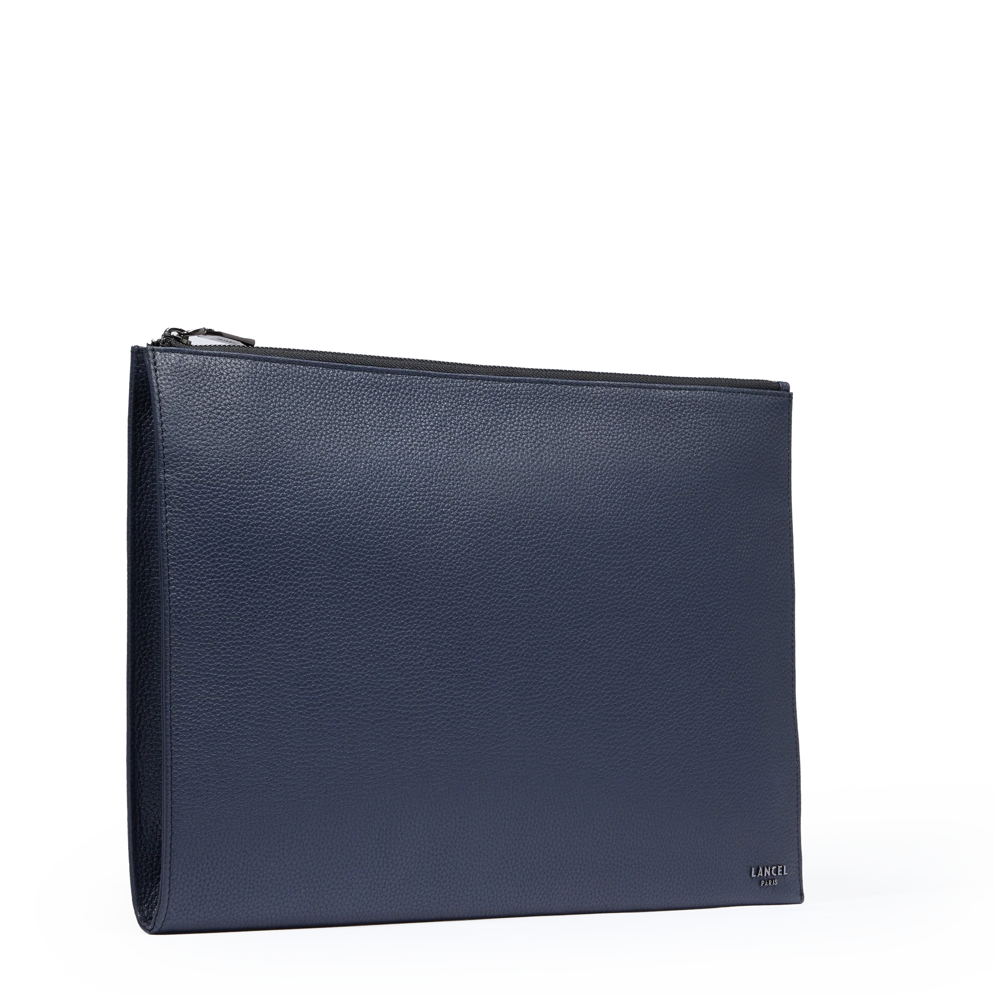 IPad 12’9 zipped pouch Come de Lancel-Bleu Marine