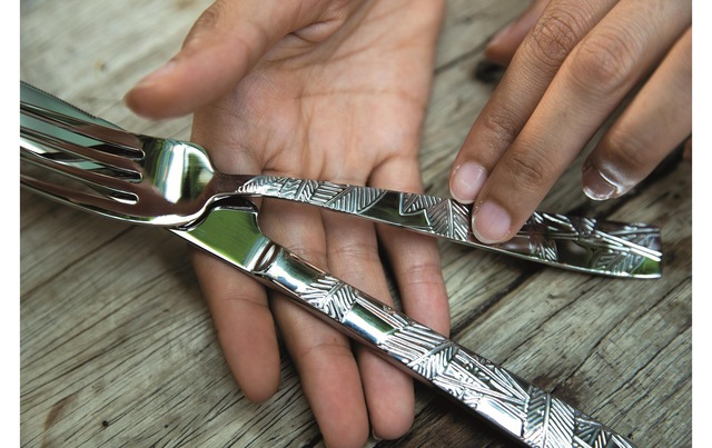sambonet Besteck-Set »Tafelbesteck Jungle Inox«