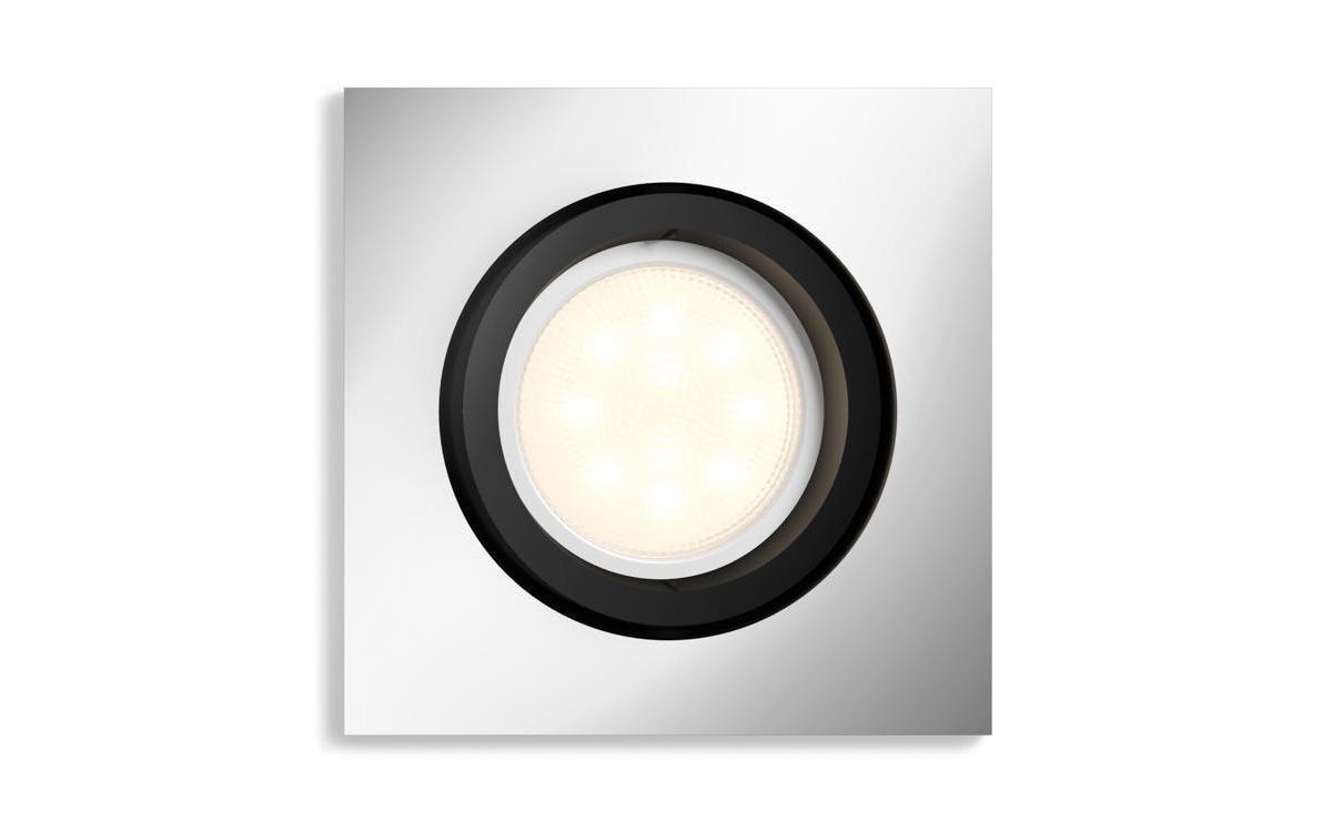 Einbauspot Milliskin 50421/48/P7 GU10 SchwarzEinbauspot mit GU10 Leuchtmittel