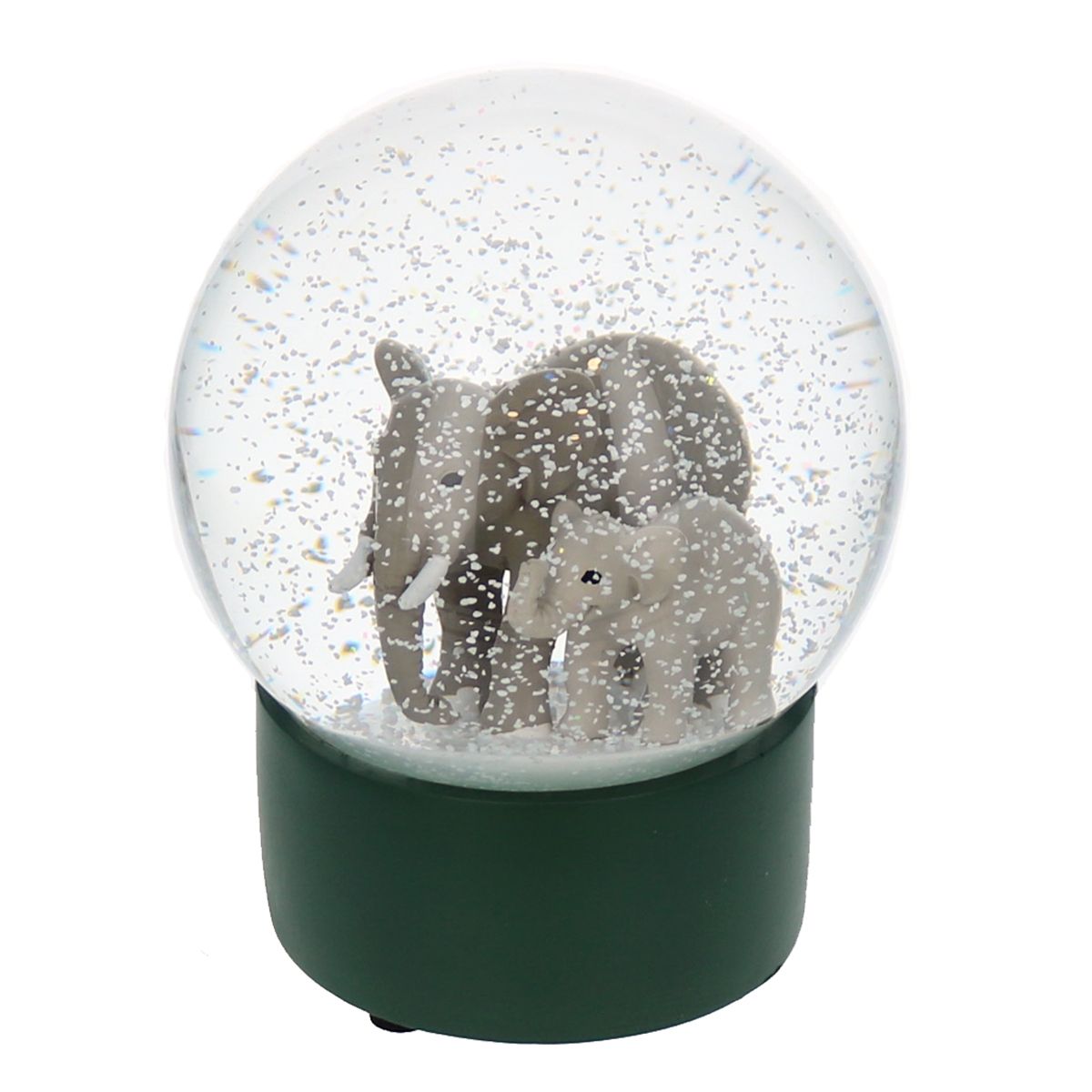 Boule à neige éléphants Petit toi